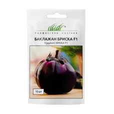 Баклажан Бриска круглий 15шт Професійне насіння