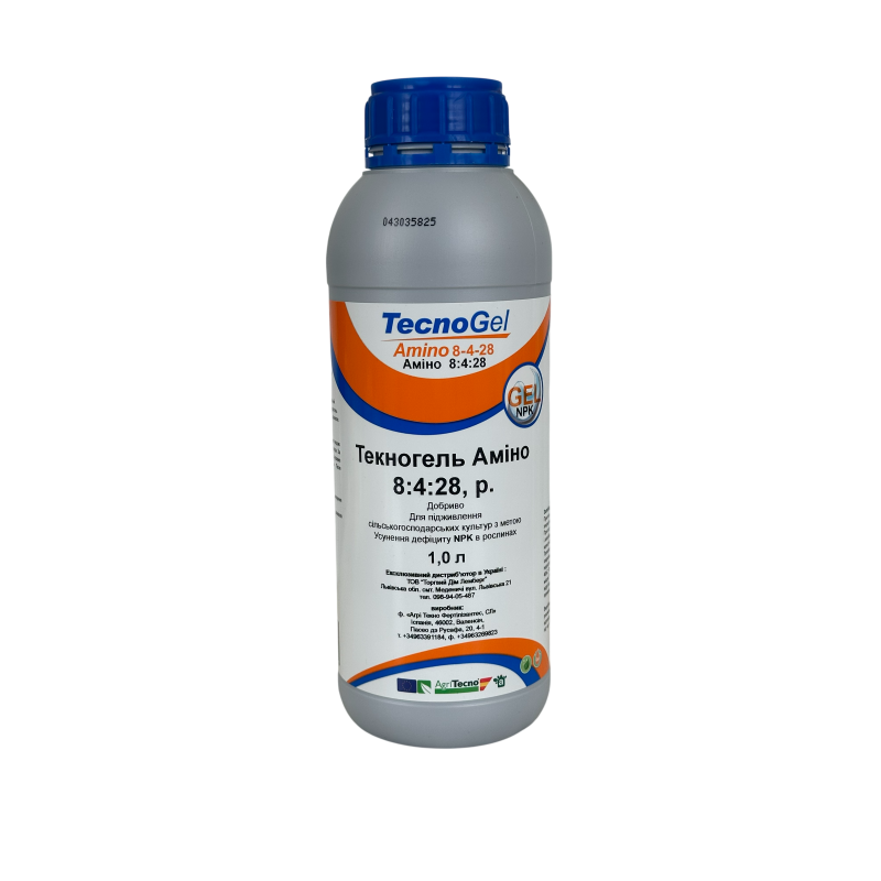 Мінеральне добриво Tecnogel Amino 8-4-28 1л