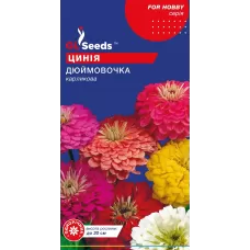 Цинія Дюймовочка 0,25г  GL Seeds