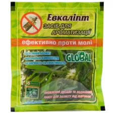 Таблетка від молі з Евкаліпт 10шт  Global 