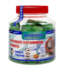 Отрута (брикети) 320г Щелкунчик (пляшка) зелені