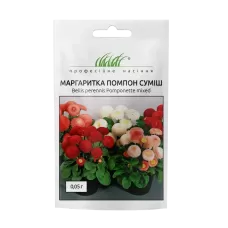 Маргаритка Помпон суміш  0,05г Професійне насіння