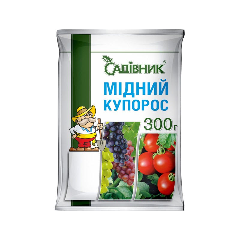 Мідний купорос 300г Садівник