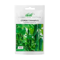 Огірок Гуннар F1,самозапильний, 10 шт Професійне насіння