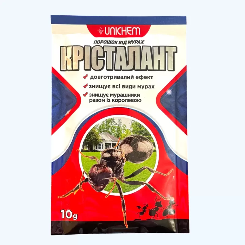 Порошок від мурах Крісталан 10г 