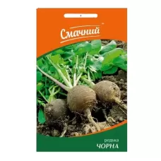 Редька Чорна 3 г, ТМ Смачний