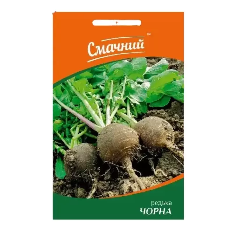 Редька Чорна 3 г, ТМ Смачний
