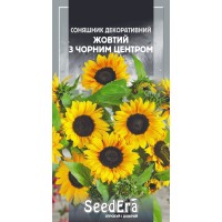 Соняшник декоративний жовтий з чорним центром 0,7г SeedEra