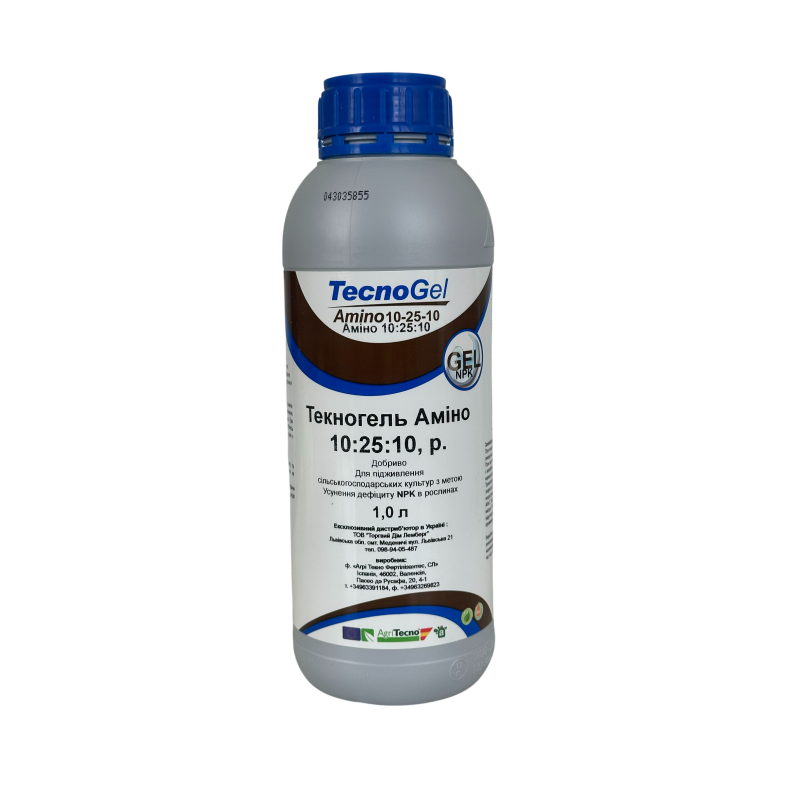 Мінеральне добриво Tecnogel Amino 10-25-10 1л