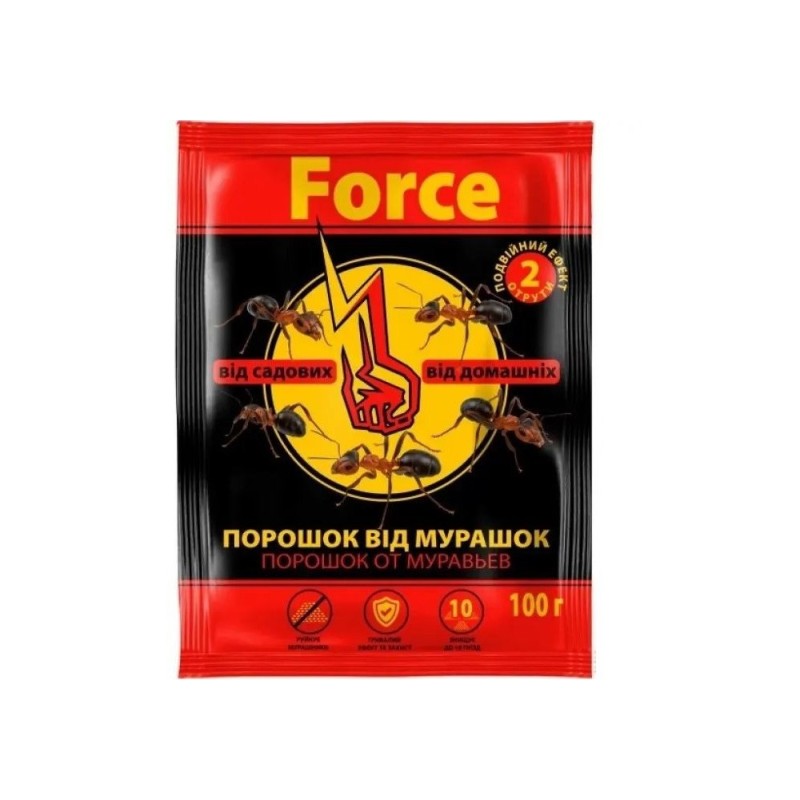 Порошок від мурашок Force 100гр