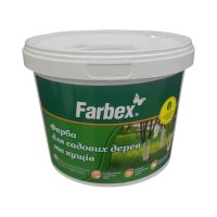 Фарба для садових дерев, біла матов TM Farbex-7кг