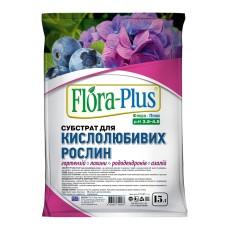Flora Plus субстрат для кислолюбивих рослин 15л