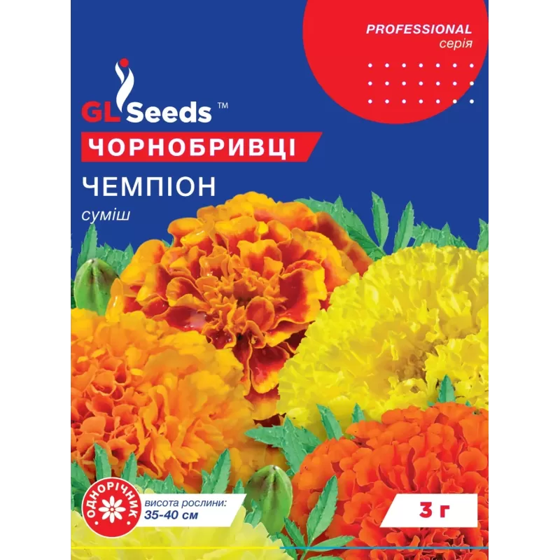 Чорнобривці Чемпіон 3г  GL Seeds